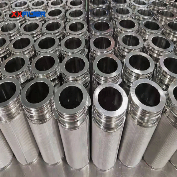 耐高溫不銹鋼燒結網溶體濾芯