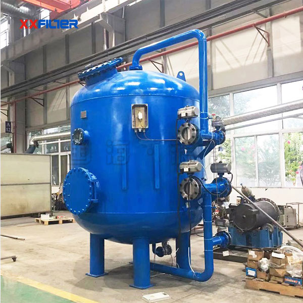 化工行業碳鋼襯膠多介質過濾器