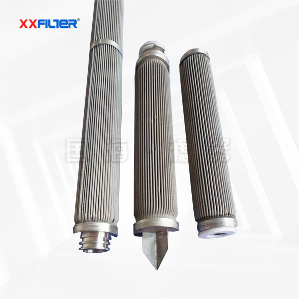 不銹鋼316燒結氈折疊濾芯