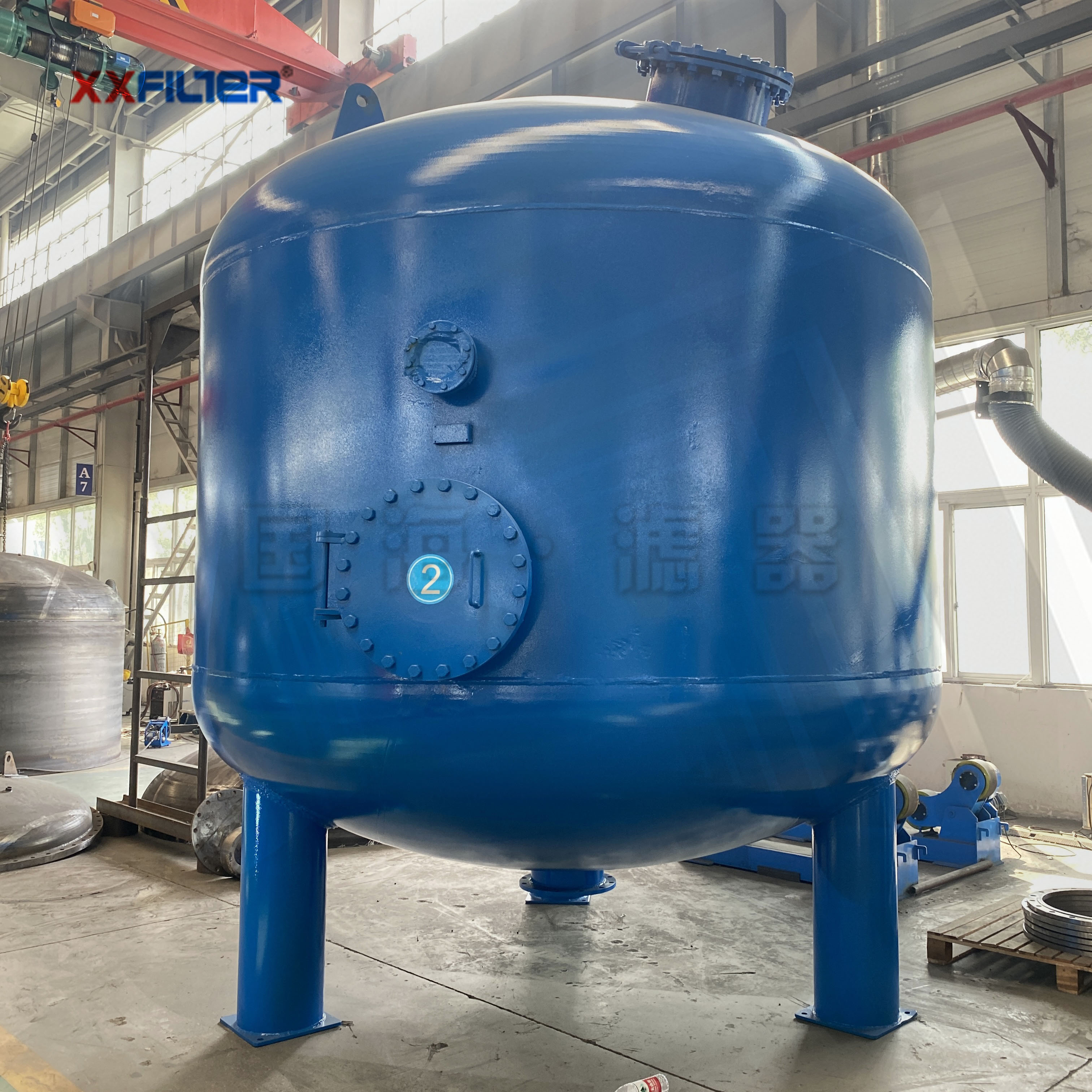 全自動循環水過濾多介質過濾器