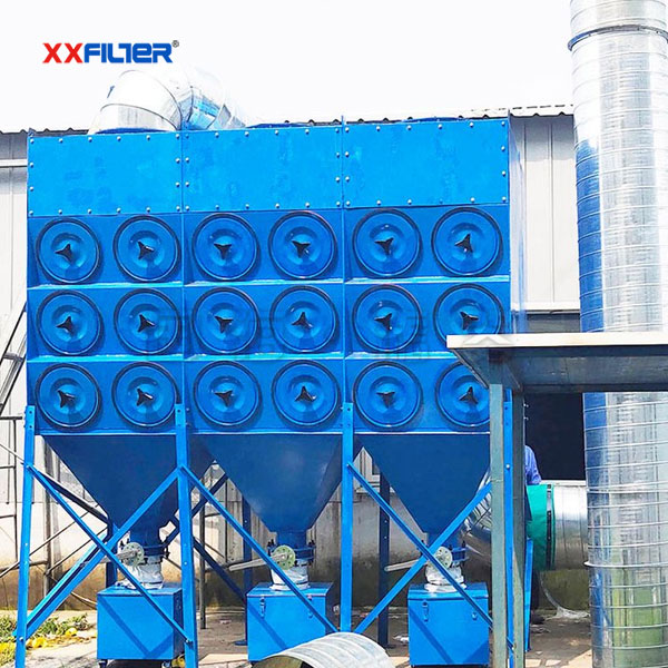 濾筒除塵器拋丸機加工粉塵處理