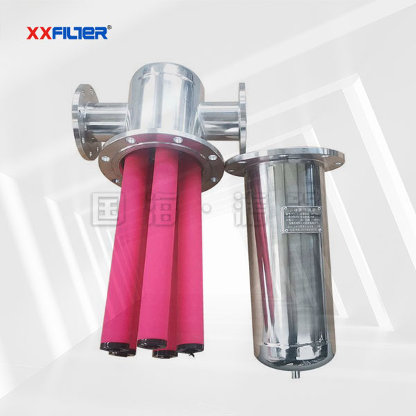 食品藥物制造業除油除臭壓縮空氣精密過濾器