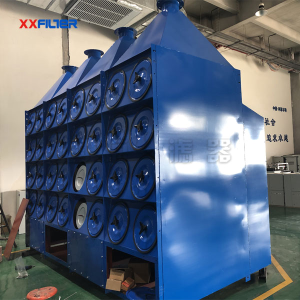 10000m3/h煤礦行業配套濾筒除塵器