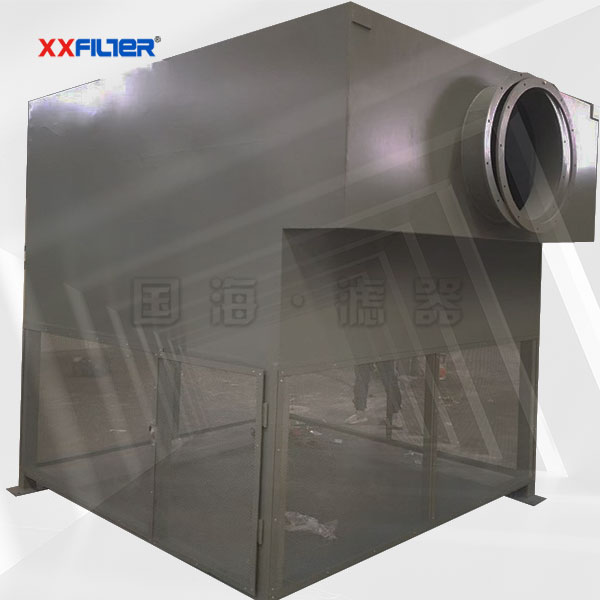 640m3/min紡織廠自潔式空氣過濾器