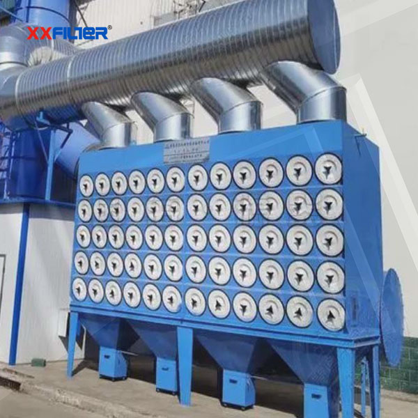 14400m3/h火力發電廠濾筒除塵器