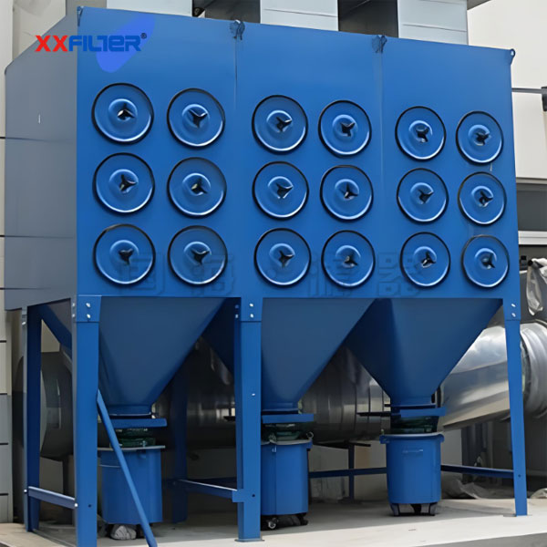 15000m3/h食品加工脈沖布袋除塵器