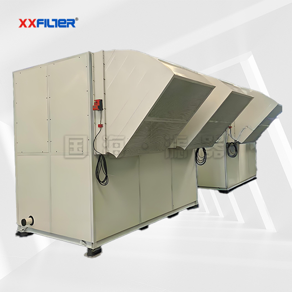 自清潔沙塵過濾機組 風量40000m3/h