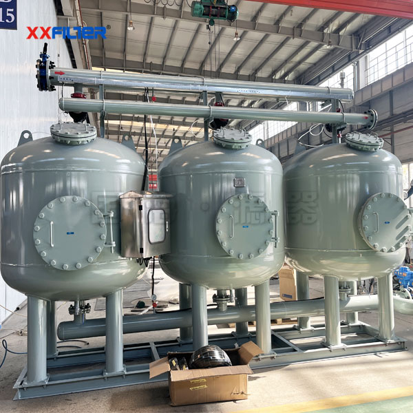 360噸處理量淺層砂過濾器