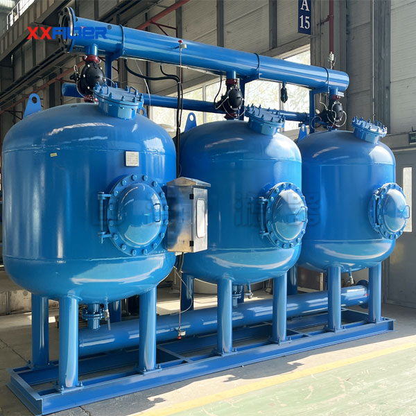 河水除沙淺層砂石過濾器