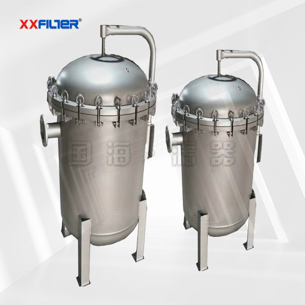 水處理專用袋式過濾器_工業污水過濾設備廠家
