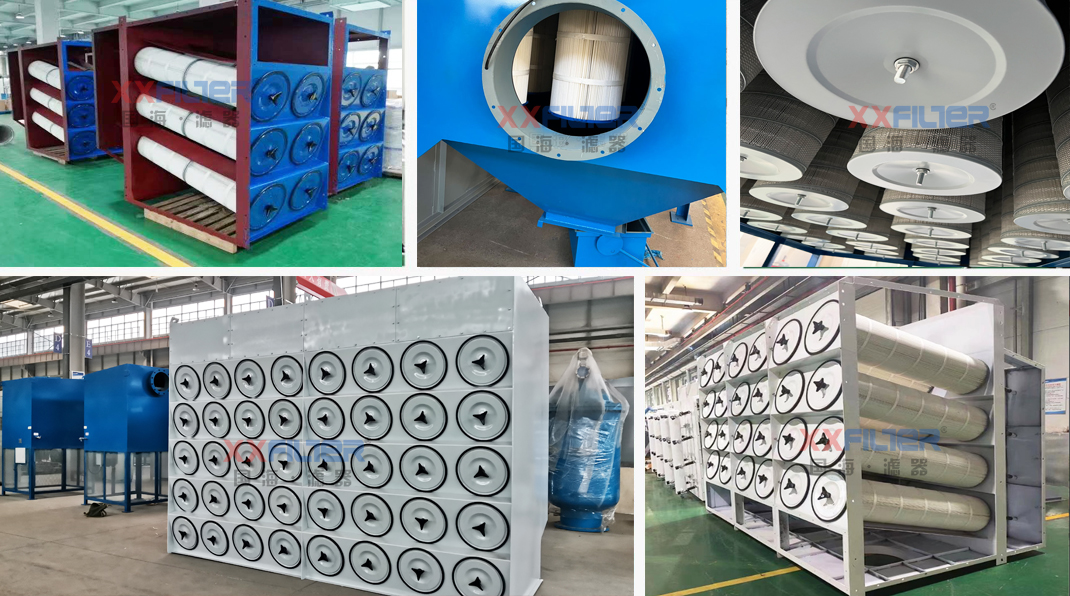 除塵濾筒-應用案例