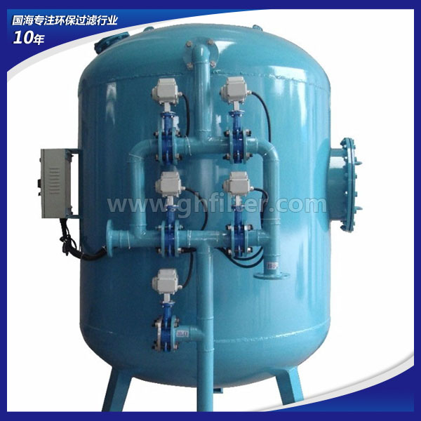 水處理除濁反滲透軟化除鹽的預(yù)處理多介質(zhì)過(guò)濾器